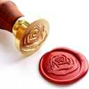 Wax Seal Stamp With Rose