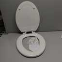 EVERFLOW Slow close Adjustable Hinge Toilet Seat