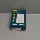 TREATLIFE 3-Way Smart Light Switch, 2.4GHz WiFi Smart Switch Compatible with Alexa, Google Home & SmartThings, Remote Control, Scheduling, Neutral Wire Required, 1 Pack