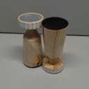 8" Wood Candle Holder 2 pcs