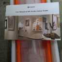 FOLKOR Acrylic Floating Frame for 28"x 22.5 "in Canvas Prints, DIY Neon Color Floater Frame for Oil Paintings Abstract Wall Art Watercolor Diamond Painting Landscape, Orange