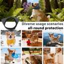 Adhiper Upgrade Dog Ear Muffs Wraps Noise Protection Quiet Ears, Elastic Waterproof Dog Ear Covers for Grooming, Bath, Drying, Swim & Anxiety Relief Reserved Ear Room Design (Gray/Small)