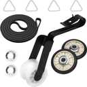 4392065 Dryer Repair Kit with 341241 Dryer Belt, 349241t, 691366 - Dryer Parts for Whirlpool Kenmore Maytag Amana, Fit for Model wed4815ew1 ned4655ew1, Replaces AP3131942 AP6010582 WP691366 AP3098345