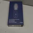 Go Brush Pro, 2026 New Hair Straightener Brush, Portable Straightener Brushes for Travel with LCD Temperature Display, Fast Heating Mini Hair Brush for Women (Black)