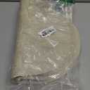 Placemats for Dining Table Set of 8 Non-Slip, Heat Resistant Oval Leather Placemat Double Layer, Waterproof Table Mats Easy to Clean for Kitchen Dining Room Coffee Office Table, Beige