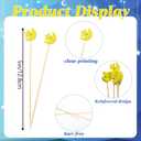 200 Pcs 4.7 Inch Holiday Festival Toothpicks for Appetizers,Eid Mubarak Cocktail Picks