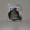 LUCKYPAW Dog Muzzle Anti Biting Barking and Chewing with Comfortable Mesh Soft Fabric and Adjustable Strap, Suitable for  Dogs(Black,M) (M-Snout(6-7"))