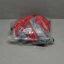 Halloween Inflatables Ghost Decorations Outdoor - 4 FT Horror Red Skull Halloween Blow up Yard Decorations Cute Ghost with LED Build-in for Garden Lawn Indoor Party Decor