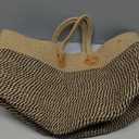 CHICVITA Wicker Laundry Basket With Handles, Storage Baskets for Decor, Rope Basket for Blankets, Toys, Clothes, Shoes, Plant Basket for Living Room, 14" X 14" X 12" (Black)