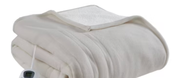 Sunbeam Microplush Heated Throw, Size: 50 x 60 inches