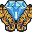 Diamond Hands HODL Crypto PVC Patch, Pack of 2