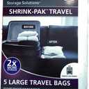 Hefty 5 Large Travel Bags