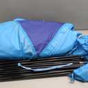 Beach Canopy Sun Shade, Beach Tent Sun Shelter Wind Sail Camping Sun Shelter Portable Seaside Tent Shelter Canopy Outdoor Beach Sun Shade for Family Vacation and Camping (Patent Pending)