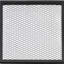 Sunnydaze Square Fire Pit Grill Grate - Campfire Grill Grate Over Fire Pit - BBQ Cooking Replacement Rack with Handles - 24 Inch