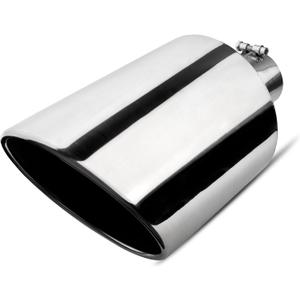 4 inch Inlet Exhaust Tip, 10" Outlet 18" Overall Length