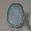 2 pcs Leaf Shape Soap Tray Soap Box, Non-Slip Drain, Suction Cup, Green & Grey