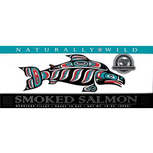 Alaska Smokehouse 16 oz Natural Smoked Salmon 2 Pack (EXP 01/08/29)