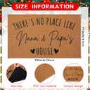 Tinideya Nana Papa Welcome Doormat for Mothers Day Grandma Grandparents Gifts, Gigi Mimi's Gifts from Grandkids Granddaughter for Modern Farmhouse Mat Decor(Nana Papa,29 x 17 Inch)