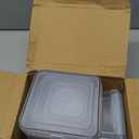 40 Piece Food Storage Containers with Lids(20 Containers & 20 Lids), BPA-Free Plastic Food Containers for Kitchen Storage and Organization, Leak Proof Meal Prep Container, Includes Labels & Pen