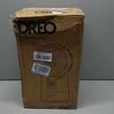 DREO TurboCool Misting Fan 516, 5 Drop Cooling Fans that Blow Cold Air, 150+30 Omni-directional Oscillating, Evaporative air cooler, 26 ft/s Wind, Ultrafine Mist, 20dB 6 Speeds 2 Modes, White