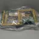 8.2FT Square Arch Backdrop Stand,Metal Gold Backdrop Stand Heavy Duty Adjustable,Extra 2 Clamps Change Over The Table Rod Stand,Wedding Balloon Arch Stand for Valentine Parties Decoration