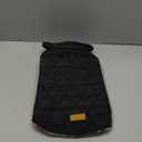 Kuoser Waterproof Dog Coat, Reversible Dog Jacket for Medium Dogs, Adjustable Durable Doggie Winter Coat Warm Puppy Cold Weather Apparel from Small to Large Breed, Bright Red M (Medium (Pack of 1))