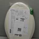 KOHLER 4636-RL-96 Cachet ReadyLatch Elongated Toilet Seat Slow Close Soft Close, Toilet Seat Quiet Lid, Contoured Grip-Tight Bumpers Installation Hardware, Apartment Essentials, Biscuit