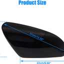 Priprilod Right Passenger Side Mirror Cap Cover Compatible With Honda Civic 2016 2017 2018 2019 2020 2021 Glossy Black #76201-TBA-A11ZF 76201-TBA-A21ZG