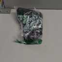 6pcs Women Underwear Gothic Sexy Halloween Skulls Roses Allover Print Contrast Lace Hipsters Panties Large