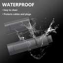 2 x Starlink Cable End Caps, 2 PCS Starlink Cable Protection Caps Compatible with Starlink Gen 2 Cable End Cap Starlink Accessories-Gray