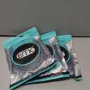 EMK 1/4 to 3.5mm Adapter, 1/4" Female to 1/8" Male Stereo Audio Adapter for Speaker,Amplifiers, Guitar, Home Theater Devices, Laptop, Headphones (6.6FT/2M),Set of 3