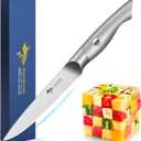 MAD SHARK Paring Knife 5 inch Paring Knives, Small Kitchen Knife, German Stainless Steel Vegetable Knife, Ergonomic Handle Design, Unique Gift for Men/Women
