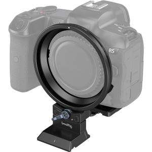SmallRig Rotatable Collar Mount Plate for Canon R5 / R5 C / R6 / R6 Mark II Cameras, Horizontal-to-Vertical Mount Plate - 4300