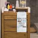 2 x Mawmaw Gifts Kitchen Towels, Mawmaws Mother's Day Hand Towels, Mawmaw's Kitchen Kiss Cookies Dish Dishcloths Towel for Kitchens, Grandma Mawmaws Gift Kitchens Decor, 16x24in