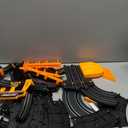 Slot Car Race Track Sets with 4 Slot Cars, Electric Race Car Track Include Slope Circular Overpass Track, Dual Racing Game Featuring Flash Bridge and Pendulum, Gifts Toys for Boys Kids Age 6 7 8-12