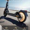 Electric Scooter for Adults Peak 600W-1000W, 20MPH, 20/40 Miles Long Range, 8.5"-10" Tire Motorized Scooters, Foldable E-Scooter Commuter with App, Dual Suspension, Dual Braking System