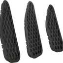 Hood Air Vent Cover Compatible with Toyota FJ Cruiser 2007-2021(3pcs,Black)