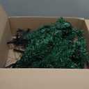 Homeleo 6-Pack Solar Small Christmas Trees for Outdoor Decorations, 120 LED Artificial Prelit Christmas Tree, Solar Powered Mini Xmas Tree with Lights for Outside Pathway Porch Yard Christmas Decor