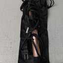 1 Inch Dual Voltage Ceramic Curling Iron with Keratin & Argan Oil, Mini Hair Curler, Travel Size with Storage Bag