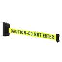 Magnetic Retractable Wall Barrier - Temporary Crowd Control Tool for Safety Queue Solution - 120" Belt Length Coverage with Strong Magnets by VIP Crowd Control (Caution DO NOT Enter)