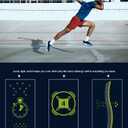 Kinglaman 1/5 Pack Mesh Workout Shirts for Men Dry Fit Gym Quick Dry Athletic Short Sleeve Sports T-Shirt Moisture Wicking (M)
