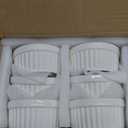 LE TAUCI Ramekins 4 OZ Oven Safe, Creme Brulee Ramekins, Pudding Custard Cups Souffle Ramiken, Dipping Sauce Dishes, Ceramic Ramekin Bowls Set of 6, White