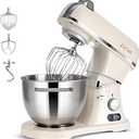 8.4QT Commercial Stand Mixer 800W with NSF Certified and Aluminum die casting, Kitchen Electric Mixer Metal Food Mixer with Stainless Steel 8L Bowl, Dough Hook, Whisk and Beater