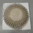 Large Decorative Bowl, Modern Handicraft Bowls for Home Decor, Decorative Fruit Bowl for Kitchen Counter, Ruffle Decor, Stylish Key Bowl for Entry Table, Artificial Stone Beige