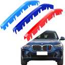 Lanyun compatible with bmw X4 accessories grille color grill insert trims grill stripes 2022 2023 bmw G02 X4 xdrive 30i