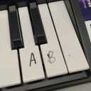 RockJam 49 Key Keyboard Piano,Sheet Music Stand, Piano Note Stickers & Simply Piano Lessons (Black)