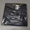 2 x Unisex Adult Matte Graduation Cap with Tassel Year Charm (Black)