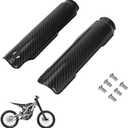 Fork Cover Sur-Ron Imitation Carbon Fiber Front Forks Cover Protector Guards Shock Protection for Electric Dirt Bike Light Bee Surron/Sur Ron S/X Segway X160 / X260