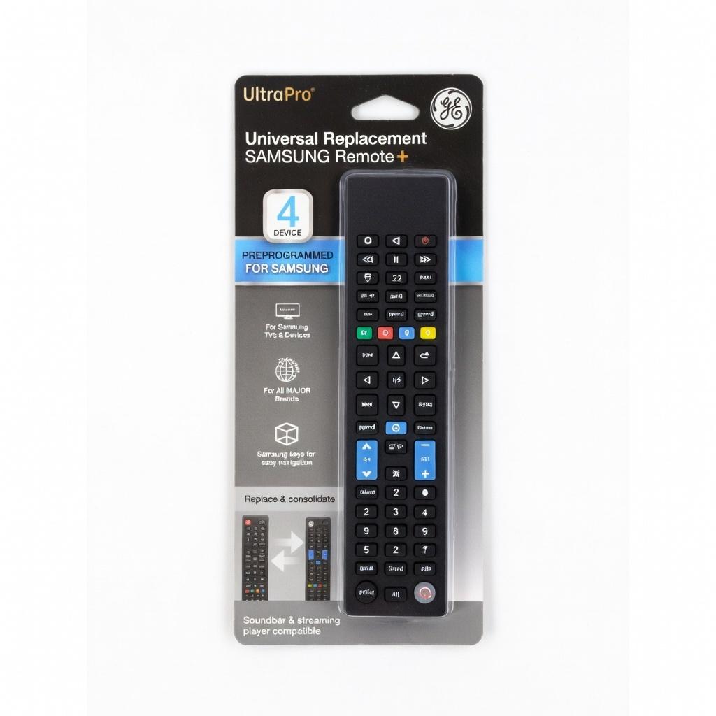 GE 4-Device Universal Samsung Replacement Remote