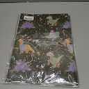 2 x RiukRaiu Dinosaur Christmas Wrapping Paper for Kids Adults - Green Xmas Gift Wrap Santa Hat T-Rex Trees Candy Canes Colorful Flags Stars Snowflakes for Holiday Party - 4 Jumbo Sheets, 40 x 28 Inches Each